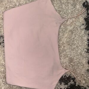 Garage Light Pink Short Sleeve Top